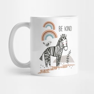 Be Kind Zebra - Safari Collection Mug